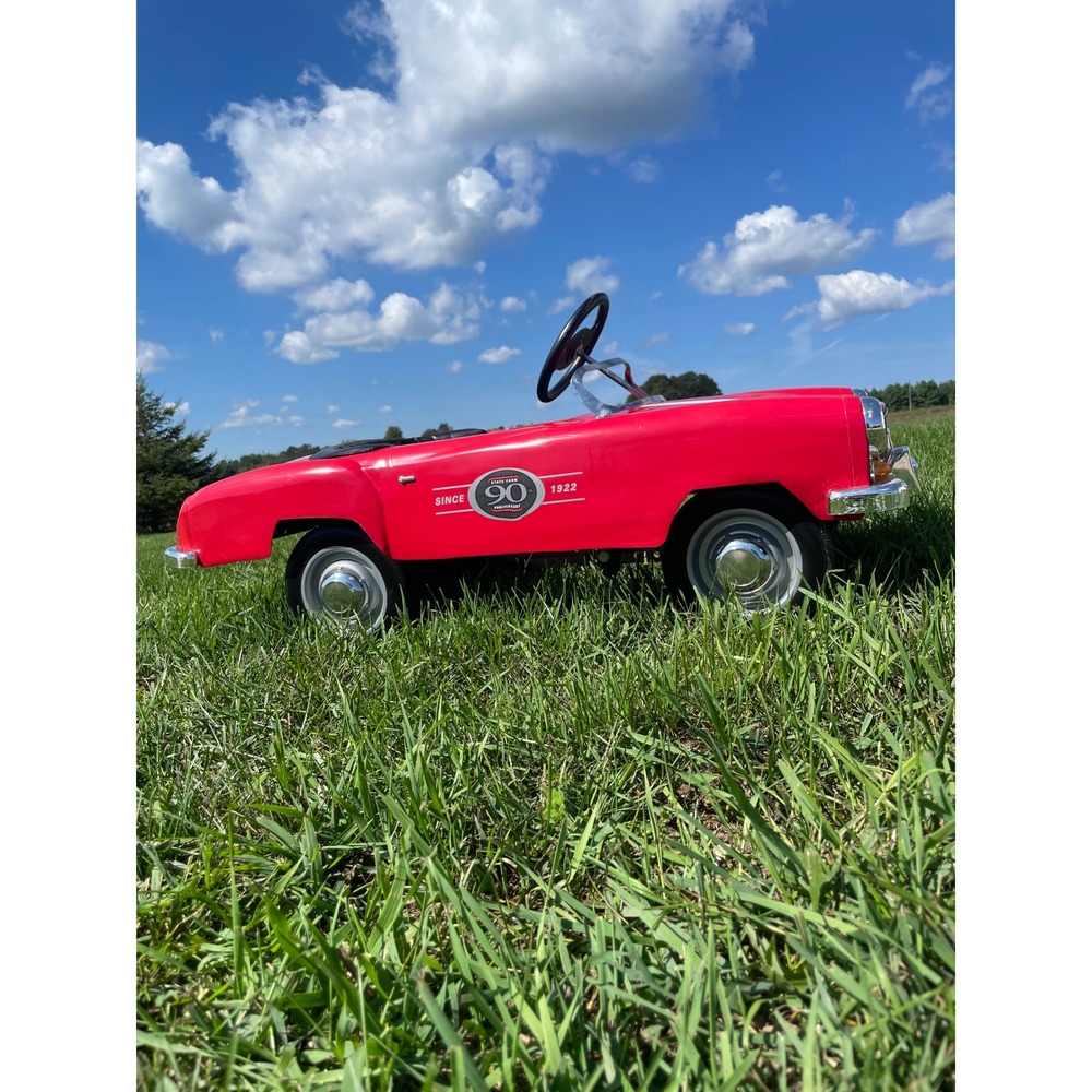 State Farm 90th Anniversary Pedal Car Red Legendary Roadster Kids Toy Display